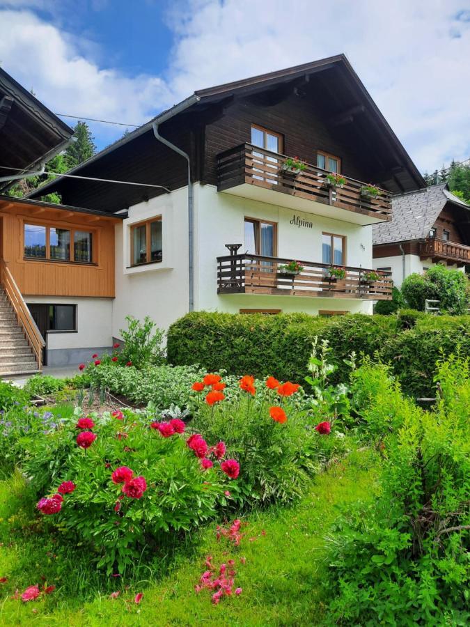 Apartmán Haus Alpina Weissensee Exteriér fotografie