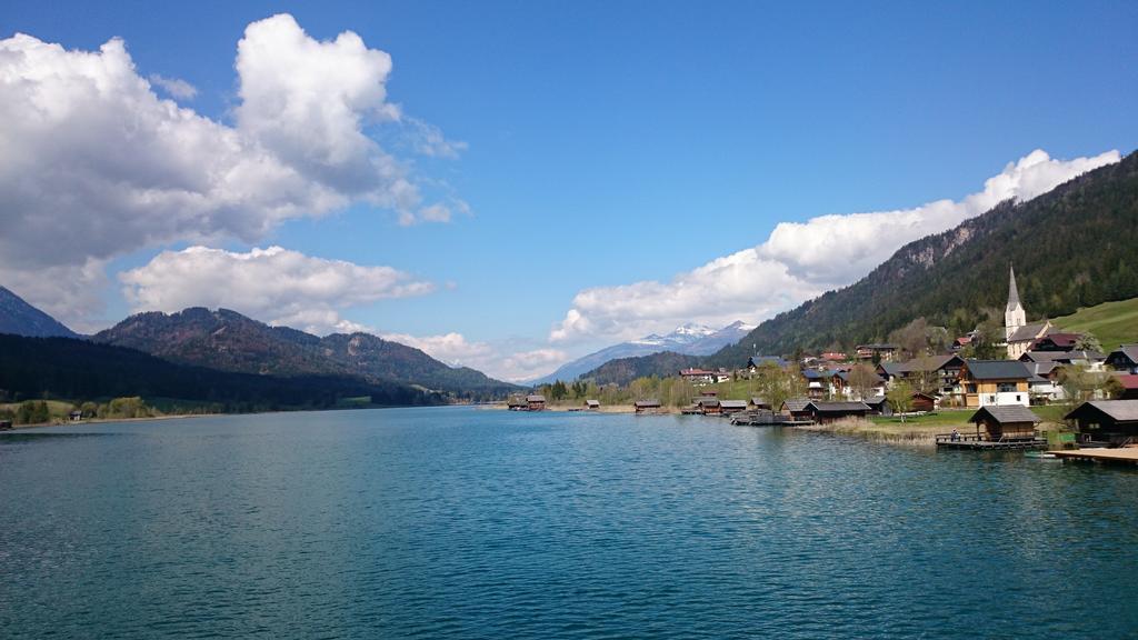 Apartmán Haus Alpina Weissensee Exteriér fotografie