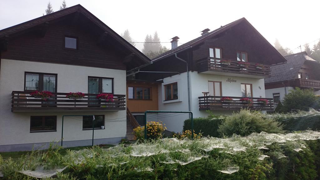Apartmán Haus Alpina Weissensee Exteriér fotografie